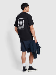 Moore Graphic Print T-Shirt In Black