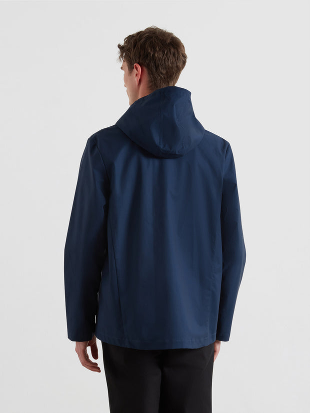 Rhodes Hooded Jacket (Yale) Back