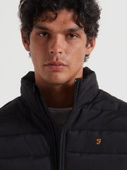 Kennedy Wadded Gilet (Black) Detail