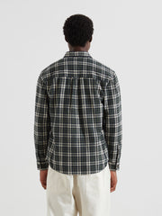 Hardaker Check Overshirt (Rosemary) Back