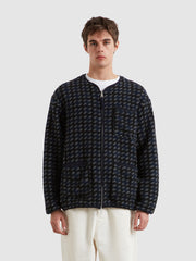 Danby Full Zip Sweatshirt (True Navy) Front