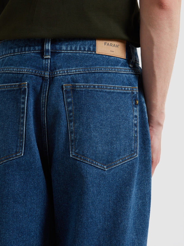 Greenport Loose Fit Jeans (Vintage Wash) Detail