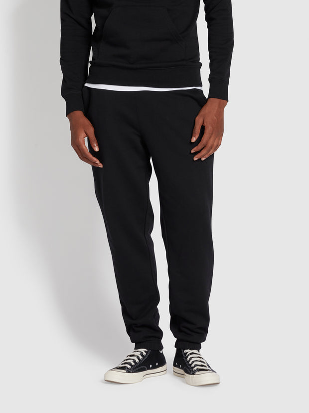 Durrington Pantalon de jogging en coton biologique - Black