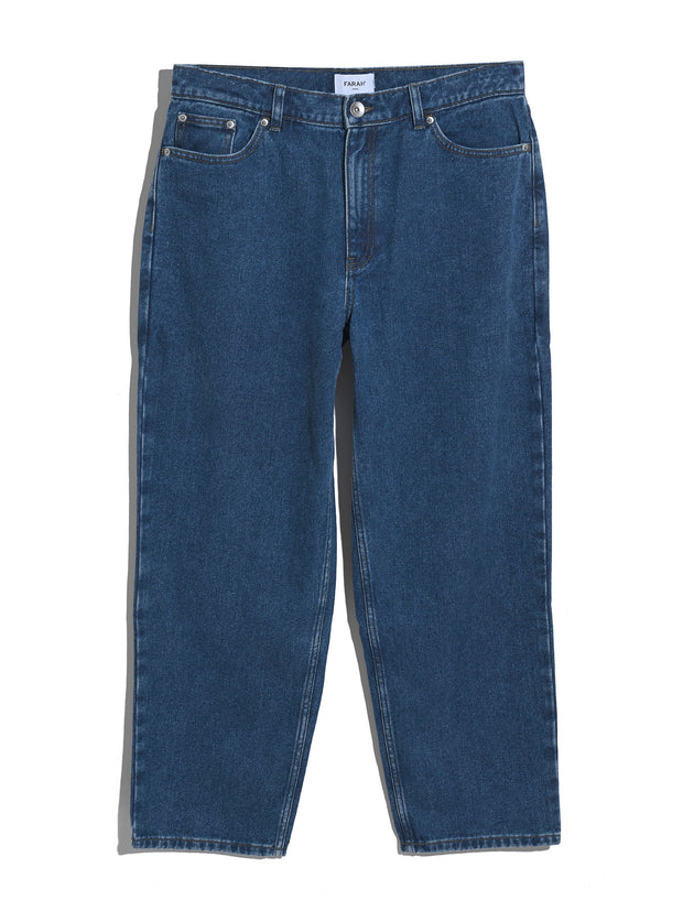 Greenport Loose Fit Jeans (Vintage Wash) Flat