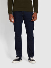 Elm Regular Fit Stretch Jeans In Rinse Denim