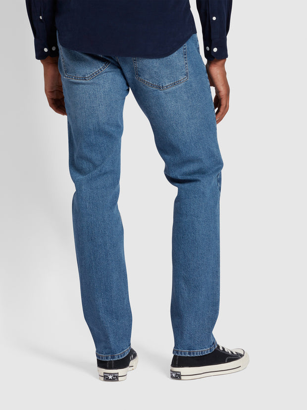 Elm Jean classique stretch - Worn Indigo