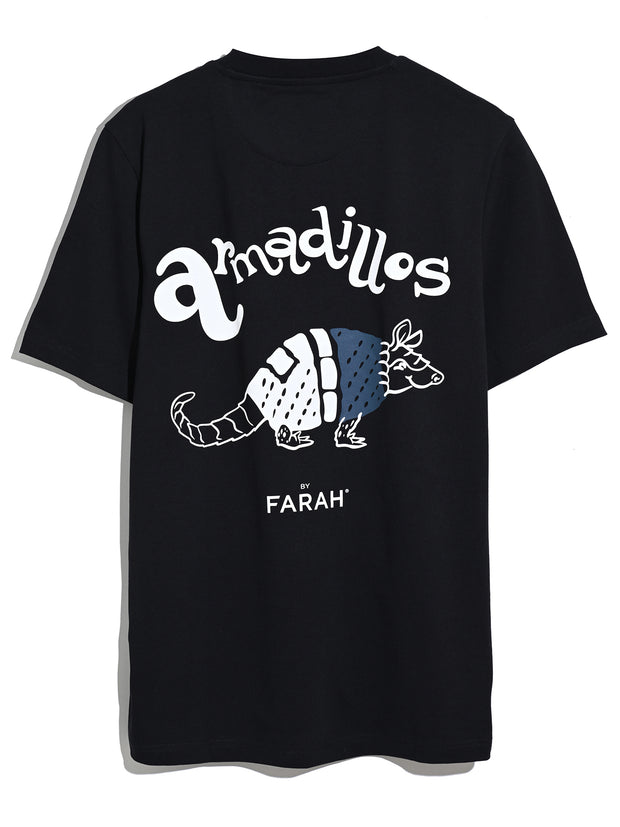 Southey Graphic T-Shirt (Black) Back Flat