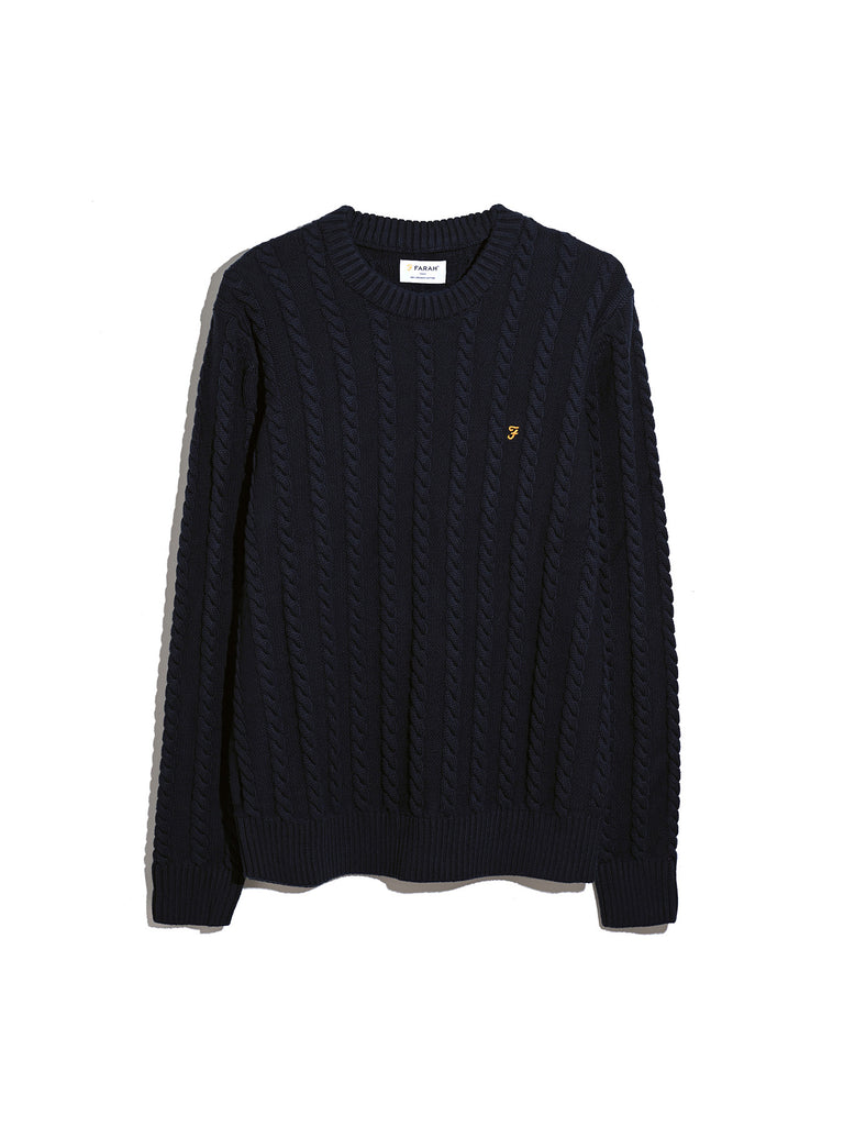 Knight Cable Knit Sweater True