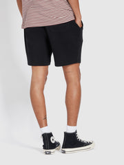 Durrington Organic Cotton Jersey Shorts In Black