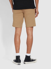 Hawk Short Chino en coton biologique - Beige