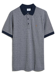 Cotham Jacquard Polo Shirt (Yale) Flat