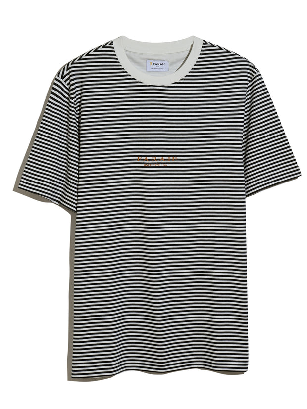 Goldney Stripe T-Shirt (True Navy) Flat
