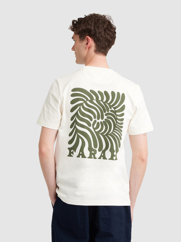 Amesbury Graphic T-Shirt In Ecru