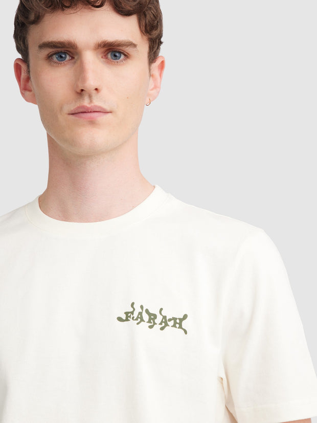 Amesbury Graphic T-Shirt In Ecru