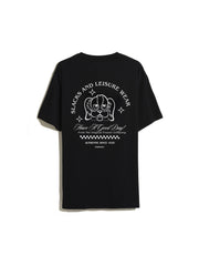 Byron Graphic T-Shirt (Black) Back Flat