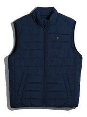 Kennedy Wadded Gilet (Yale) Flat