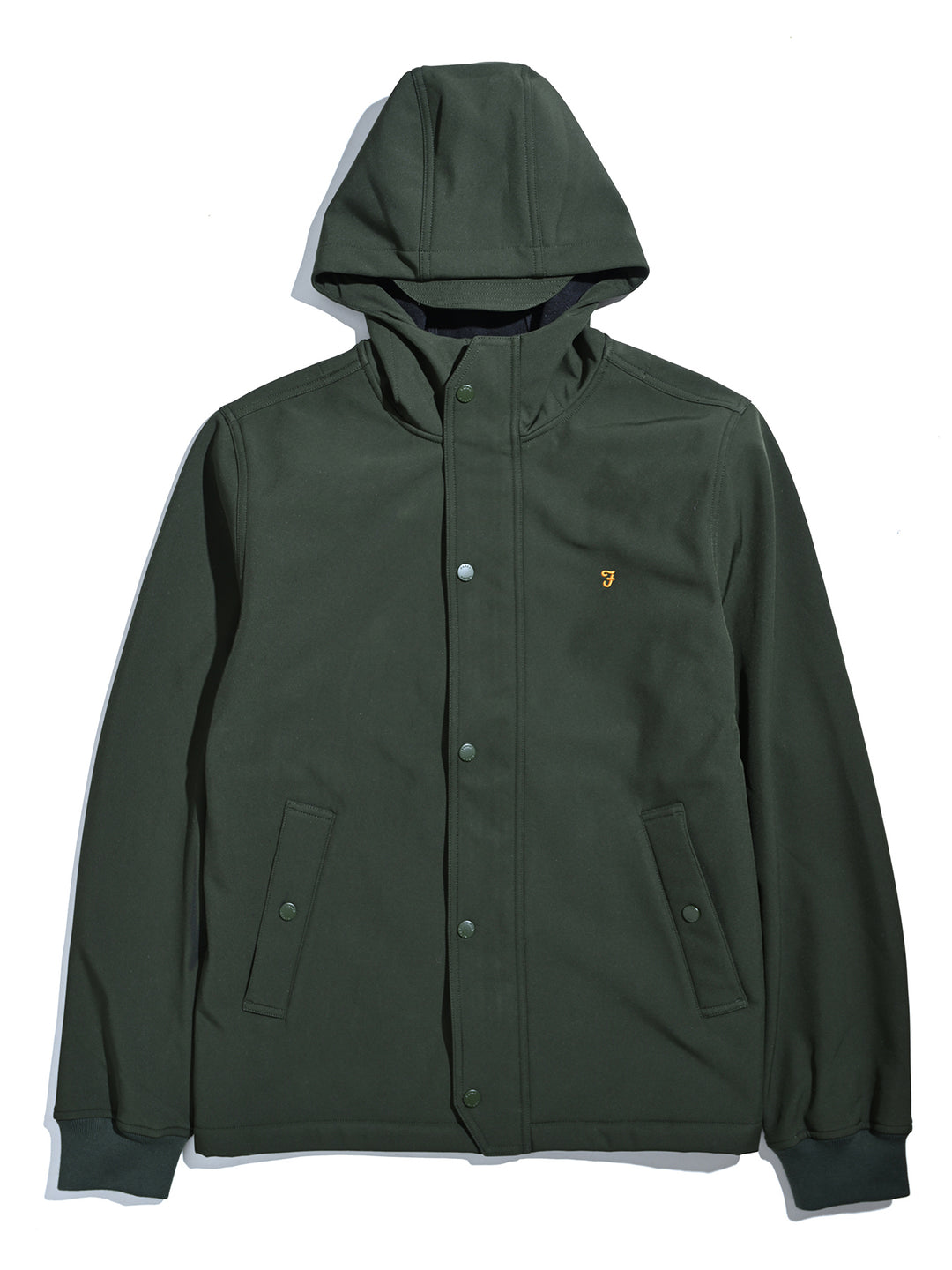 Brydon Coat In Green | Farah® Online