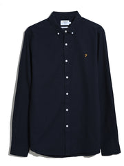 Milners Shirt (True Navy Marl) Flat