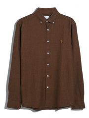 Ali Shirt (Burnt Ochre) Flat
