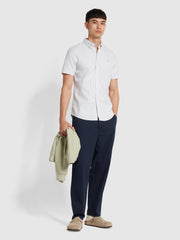 Brewer Stripe Short Sleeve Shirt In Balsam