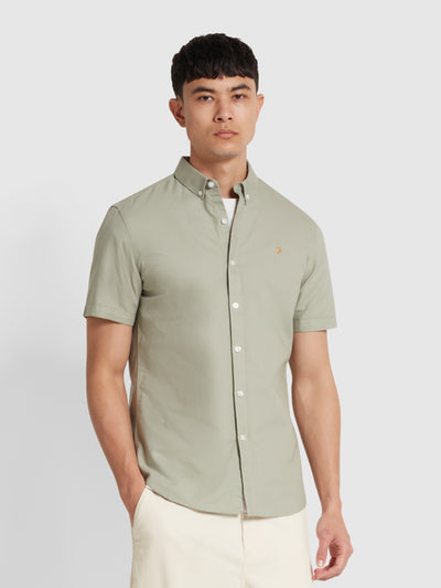 Brewer Short Sleeve Shirt In Balsam