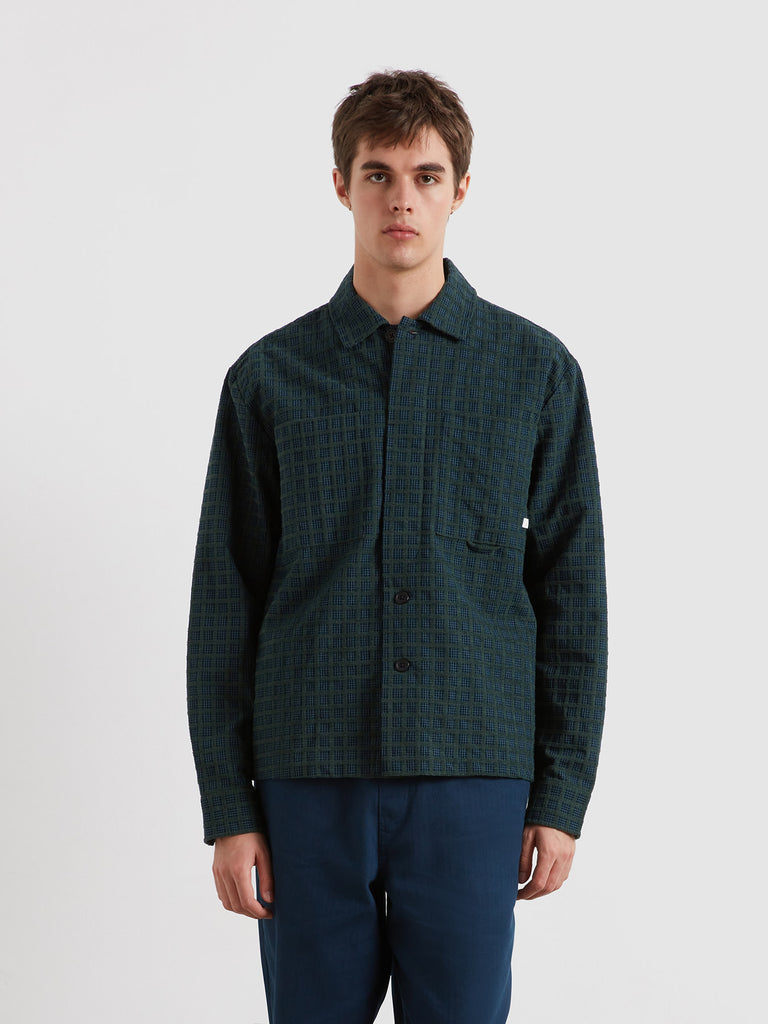 Photie Check Overshirt Poplar