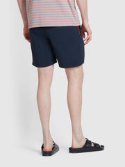 Colbert Regular Fit Plain Swim Shorts In True Navy