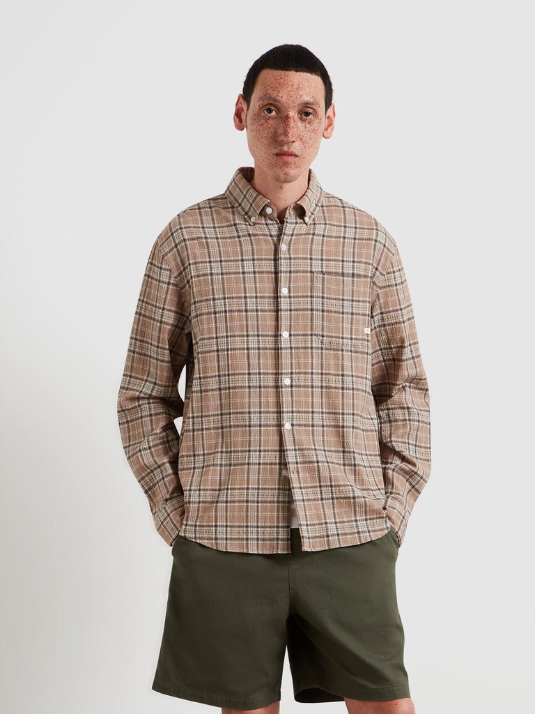 Sands Check Shirt Ashen