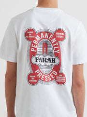 Hawthorne Graphic T-Shirt (White) Back Detail