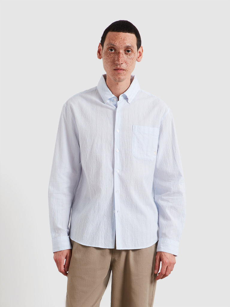 Stanford Poplin Striped Shirt Tide