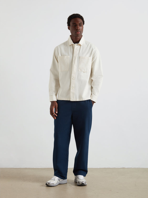 Marshall Overshirt (Ecru) Styled