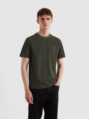 Castle Stripe T-Shirt (Evergreen) Front