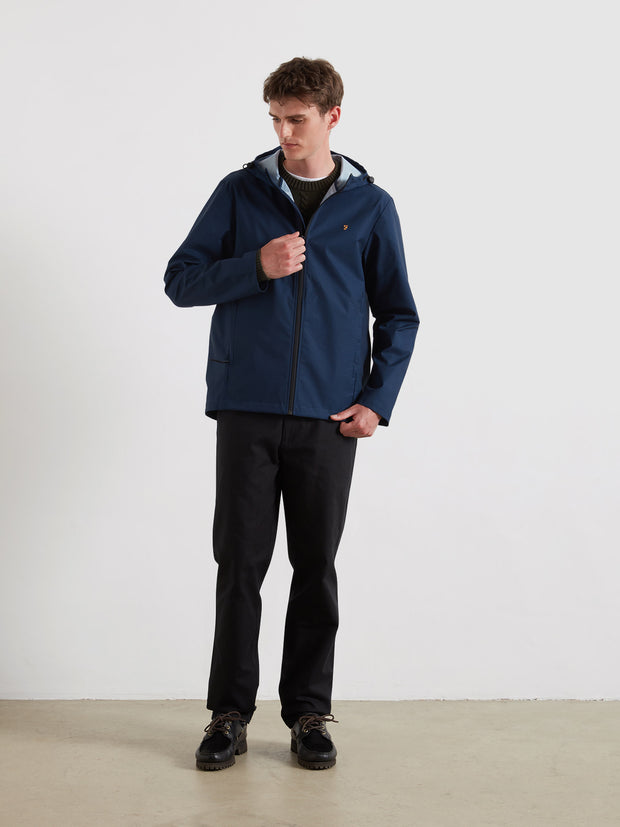 Rhodes Hooded Jacket (Yale) Styled
