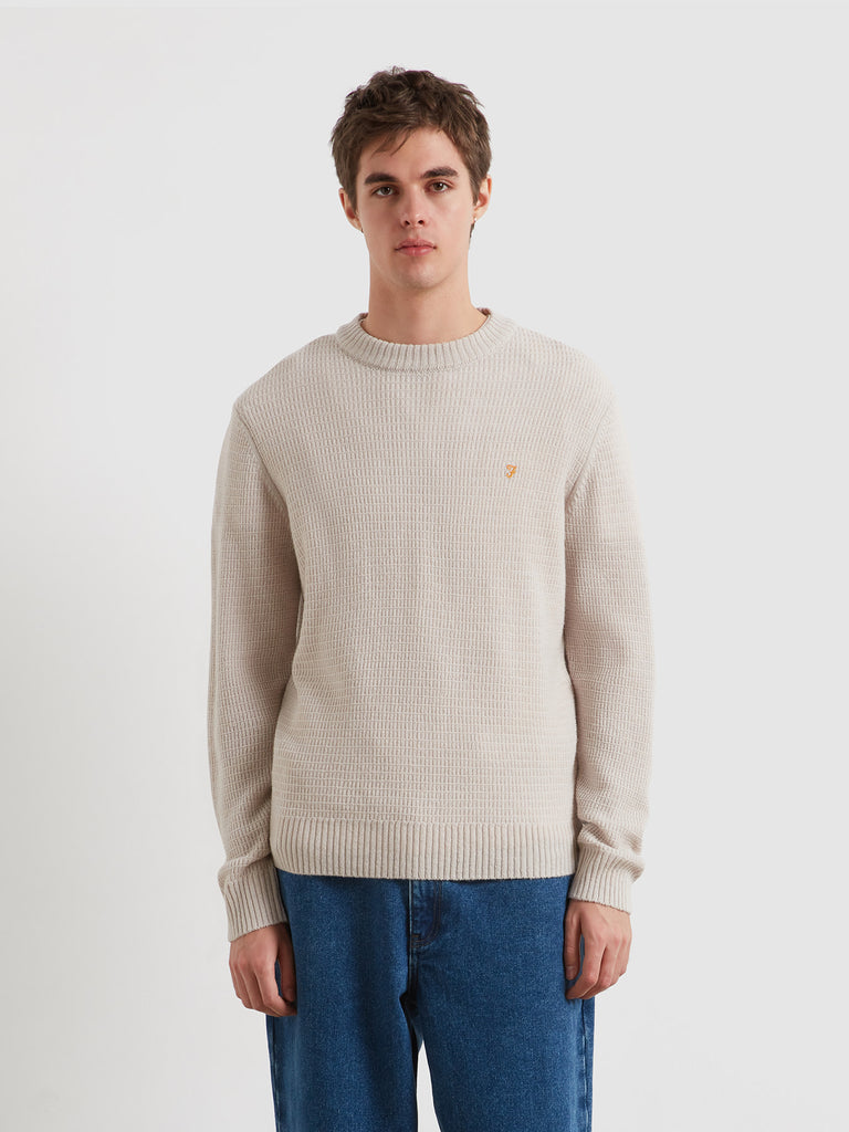 Allerton Lambswool Sweater Smoke