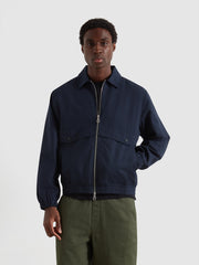 Tyler Blouson Jacket (True Navy) Front