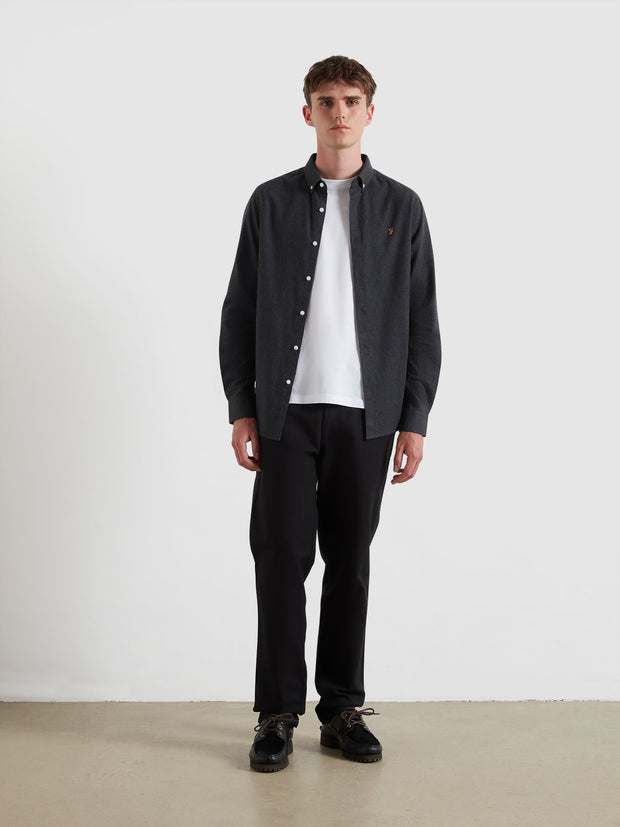 Milners Shirt (Charcoal Marl) Styled