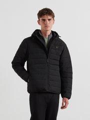 Kennedy Wadded Coat (Black) Front