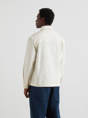 Marshall Overshirt (Ecru) Back