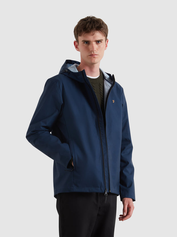 Rhodes Hooded Jacket (Yale) Front