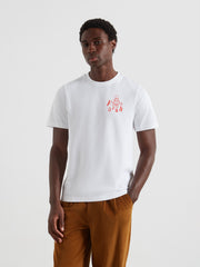 Marcham Graphic T-Shirt (White) Front