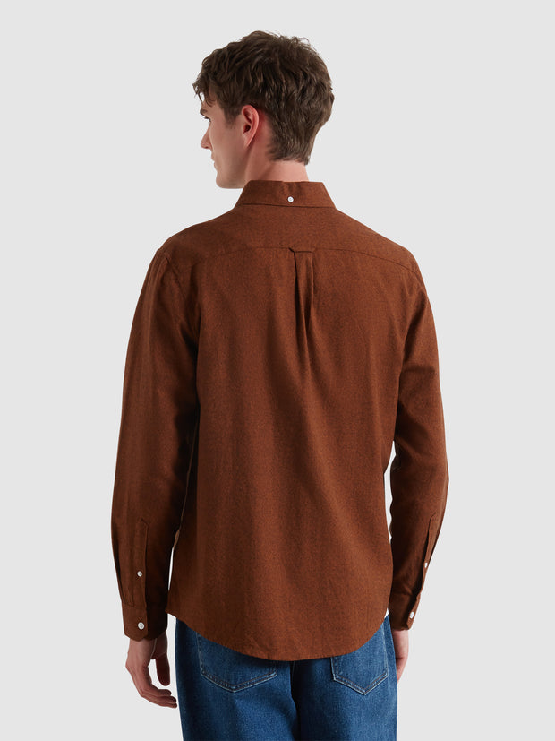 Ali Shirt (Burnt Ochre) Back
