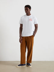 Marcham Graphic T-Shirt (White) Styled