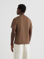 Stacy Pocket T-Shirt (Clove Brown) Back