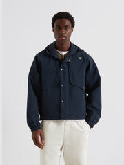 Shenley Hooded Jacket (True Navy) Front