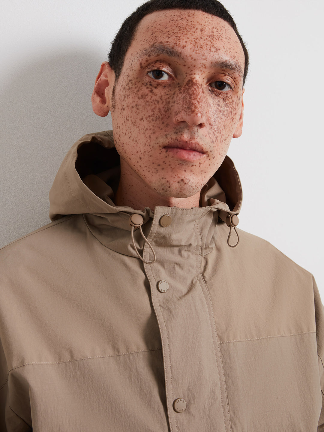 Shenley Coat In Beige | Farah® Online