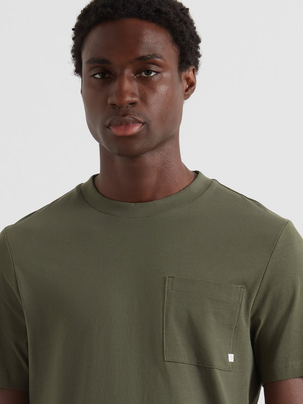 Stacy Pocket T-Shirt (Rosemary) Detail