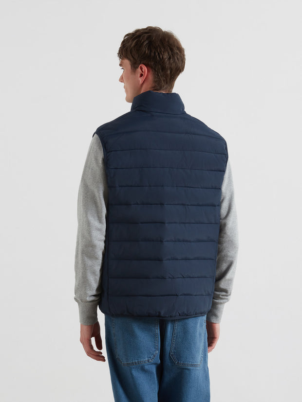 Kennedy Wadded Gilet (Yale) Back