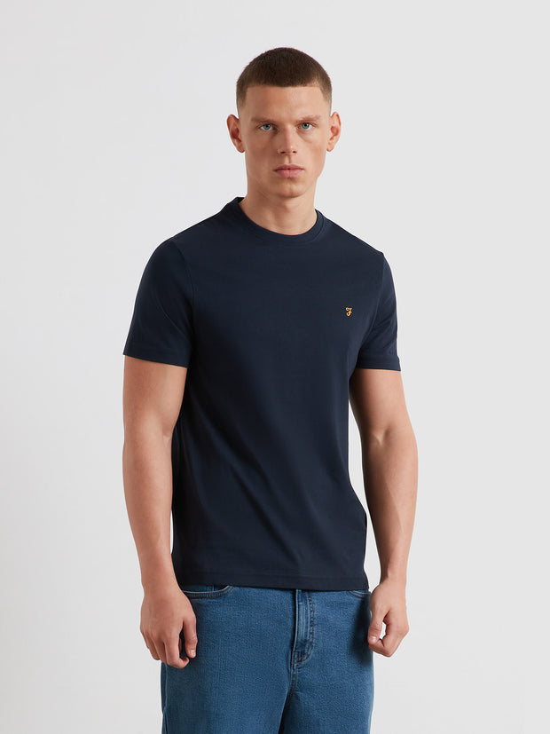 Barnet T-Shirt (True Navy) Front