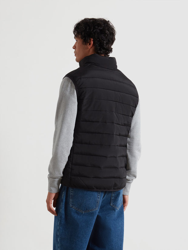 Kennedy Wadded Gilet (Black) Back