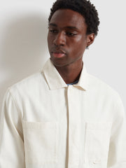 Marshall Overshirt (Ecru) Detail